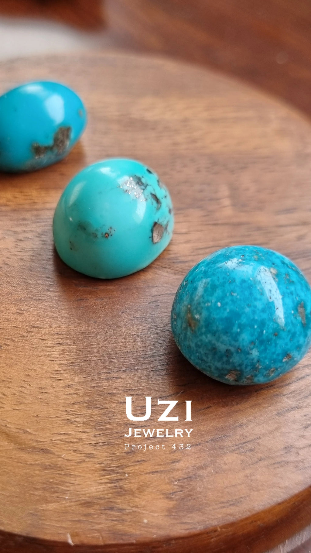 Natural gemstones cabochons cut collection