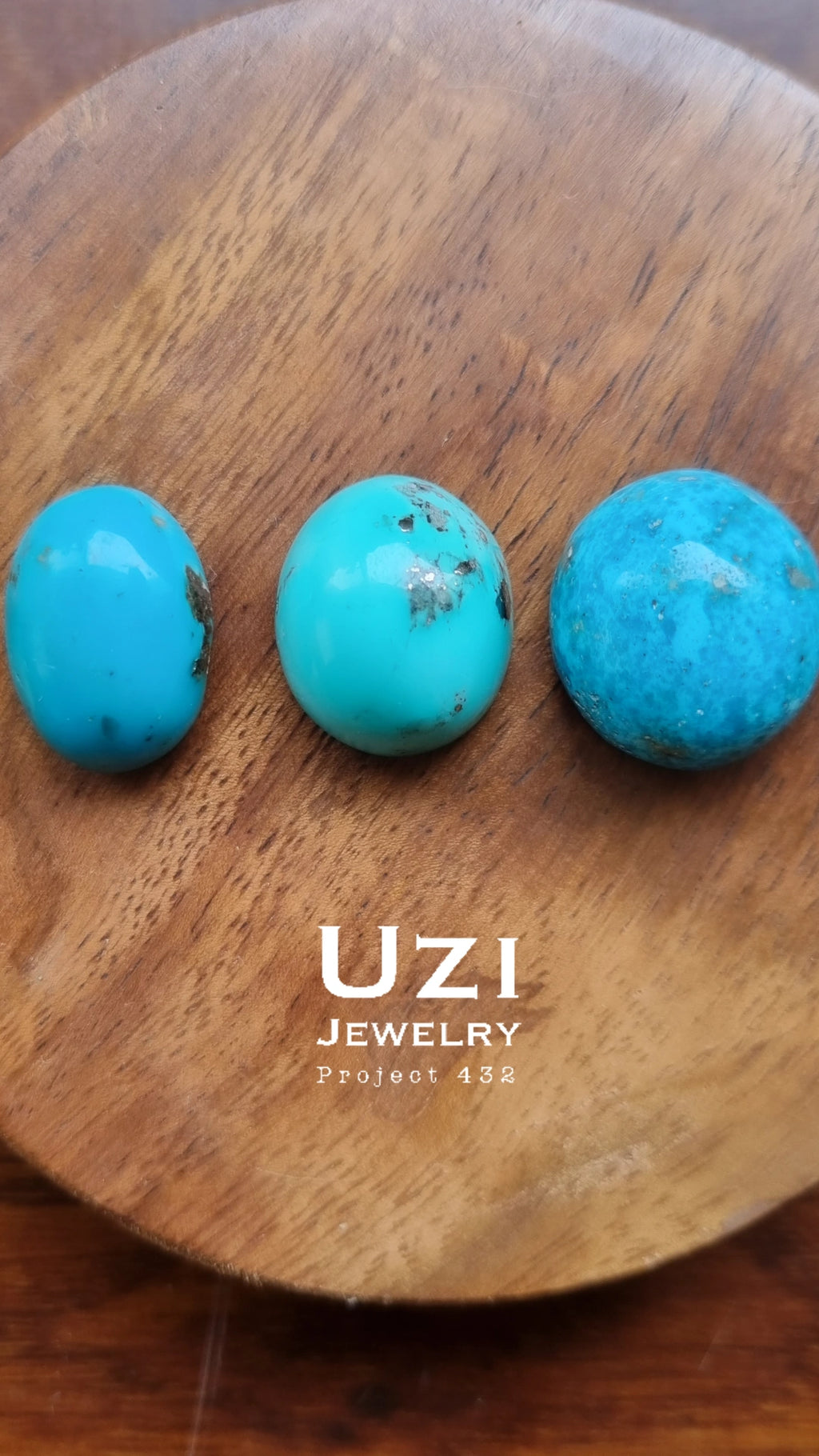 Natural gemstones cabochons cut collection